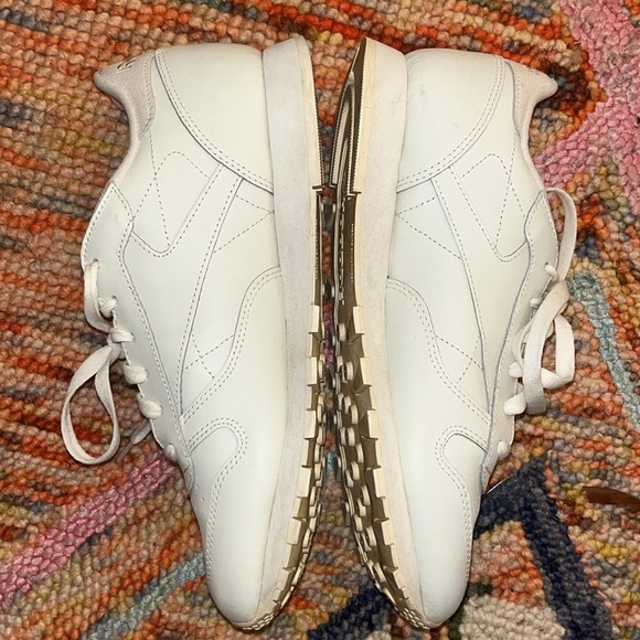 REEBOK SNEAKERS RETRO CLASSIC LEATHER WHITE DV8500 CHALK WHITE 9.5 - Picture 7 of 9